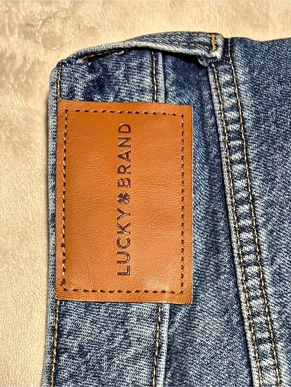 Lucky Brand Mid-Rise Sweet Straight Jean Blue Jeans